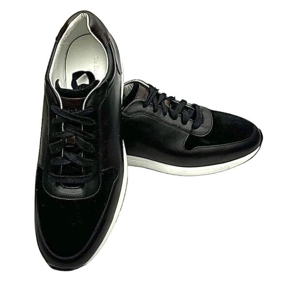 To Boot New York Aegis Men’s Leather Trainer Sneakers Black Size 11 US Shoes main image 10